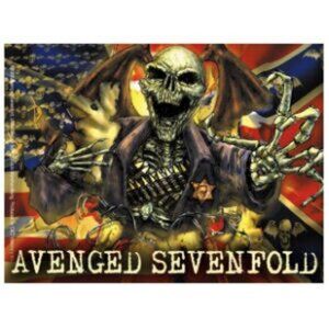 AVENGED SEVENFOLDConfederate Poster Flag 30  x41